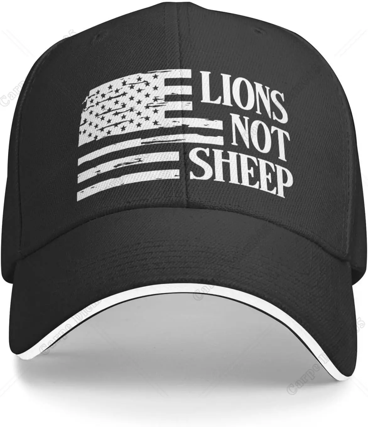 

Be The Lion Not The Sheep Baseball Cap Adjustable Size for Running Workouts and Outdoor One Size Mens Cap