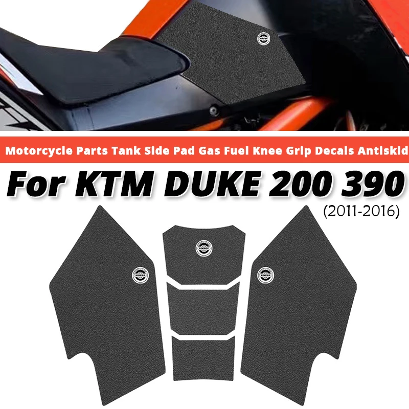 

Для KTM Duke 200 Duke 390 2011-2016 детали мотоцикла, боковая накладка на бак, газовое топливо, наколенники, противоскользящие накладки на KTM Duke-390