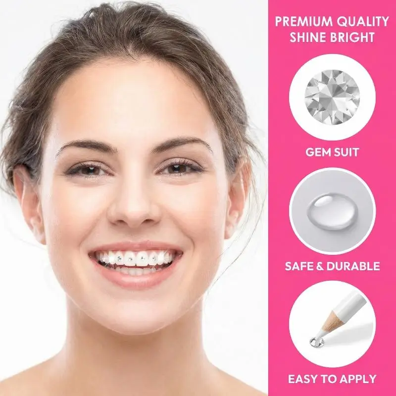 DIY Tooth Jewelry Kit European and American Style Hip Hop Style Tooth  Jewelry DIY Tooth  Set