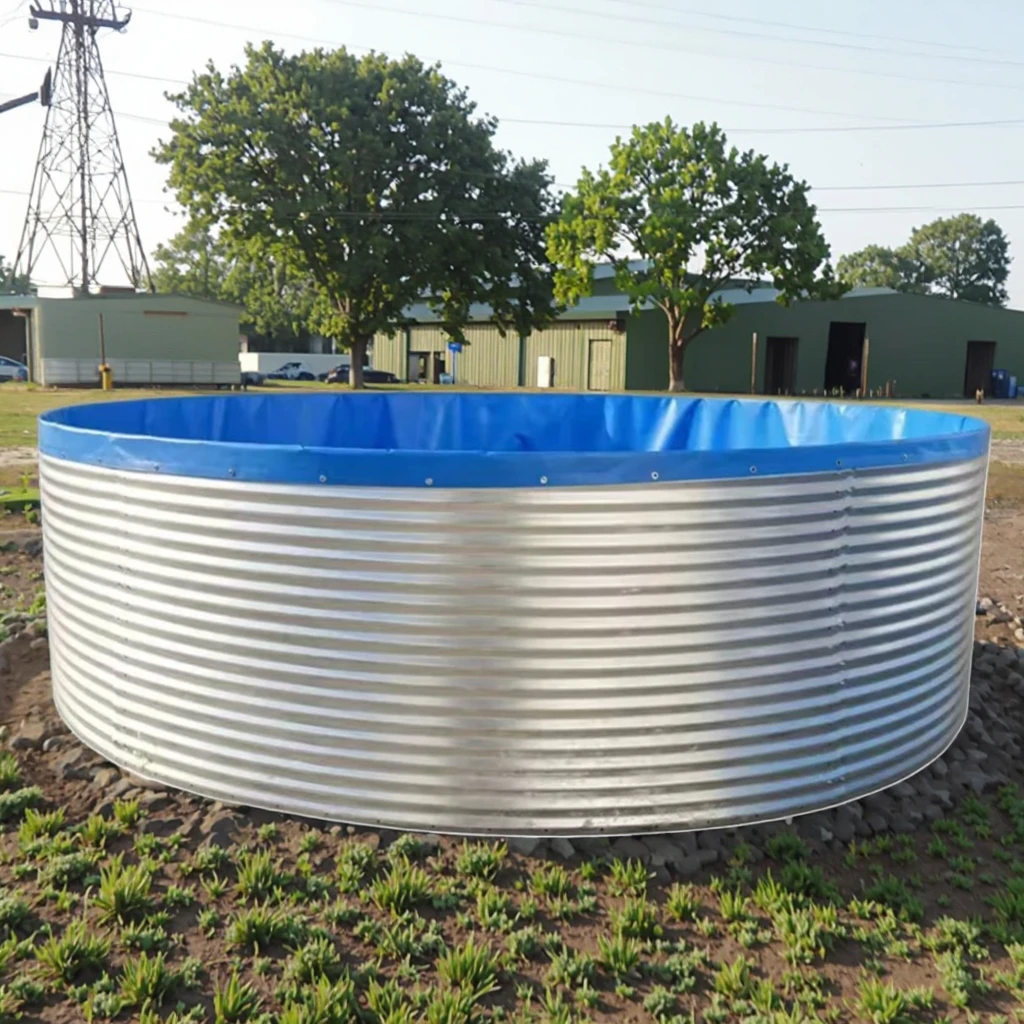 

Round Frame Pool, Large Outdoor Shrimp Biofloc Fish Farming Pool