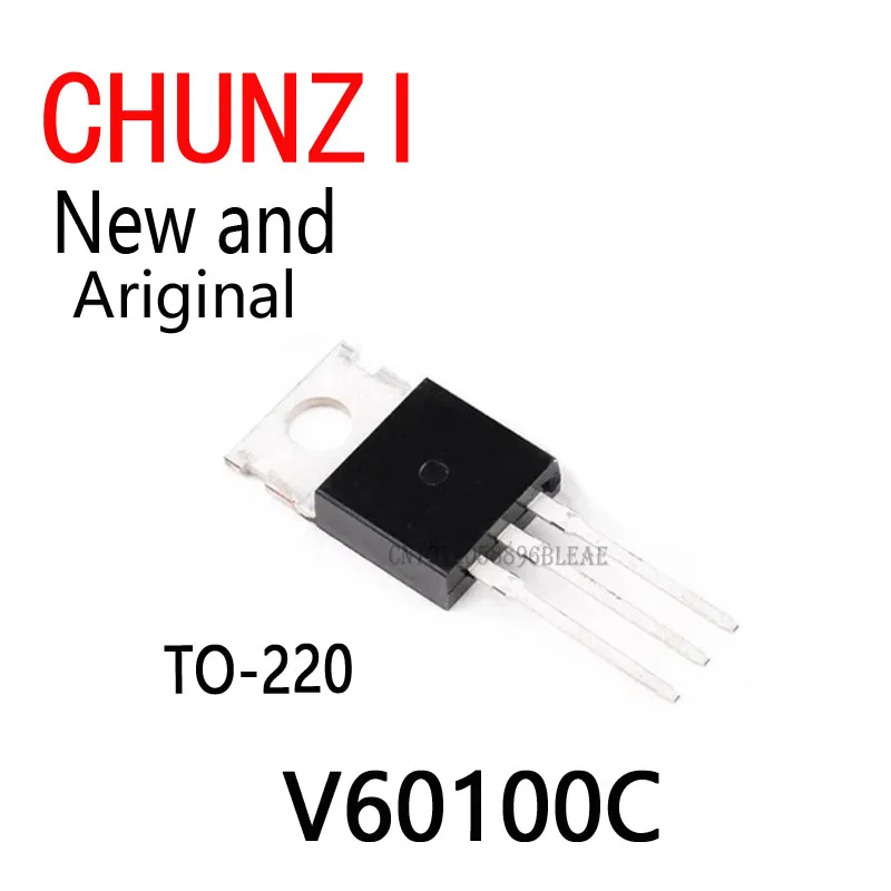 5pcs New And Original Packaged Schottky Diode Common Cathode TO-220 V60100C