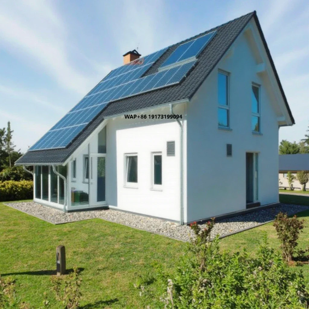 Solar Mounting10000w Home Solar Power System with LCD Display  PWM Controller Hybrid 15kw 3kw 100kw Solar Energy System
