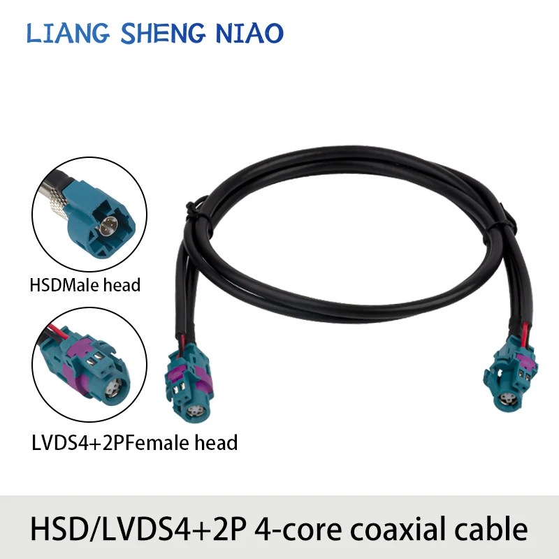 

Линия LVDS 4 + 2P/6P HSD/LVDS + 2P фотолинии передачи aqua blue plug