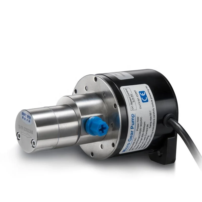 2-3 LPM mini , brushless motor, small water SS316L shell, micro magnetic gear pump