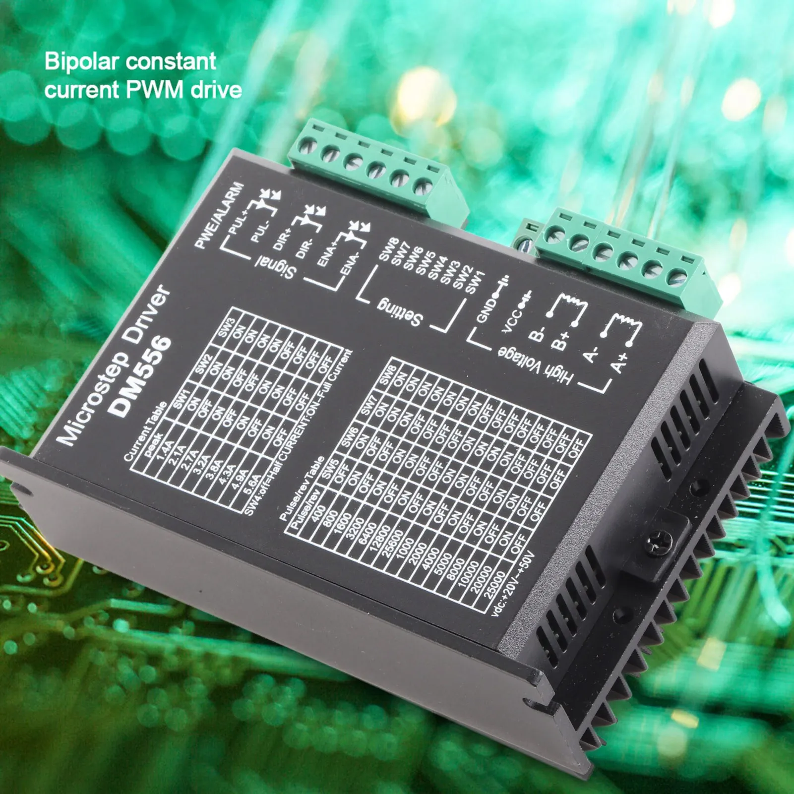 DM556 2-phase محرك متدرج سائق 42/57 خطوة المحرك سائق 24V ‐ 50V DC #2