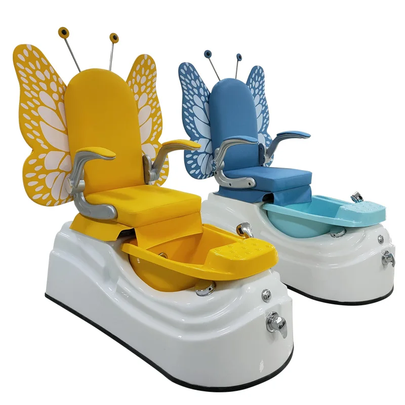 Pedicure Chair Wholesale Hot Sale Pink White Electric Children Foot Massage Chair Pedicure Chair interior nail salon furniture