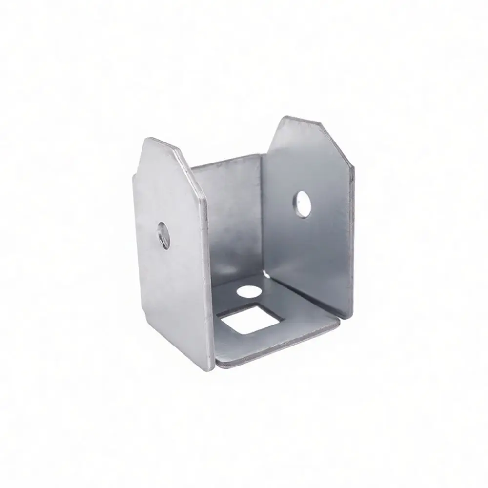 Metal Pipe Support Bracket U Shape Accessory For Zinc Steel Fence System Internal Card Fixing Buckle Industrial Fittings