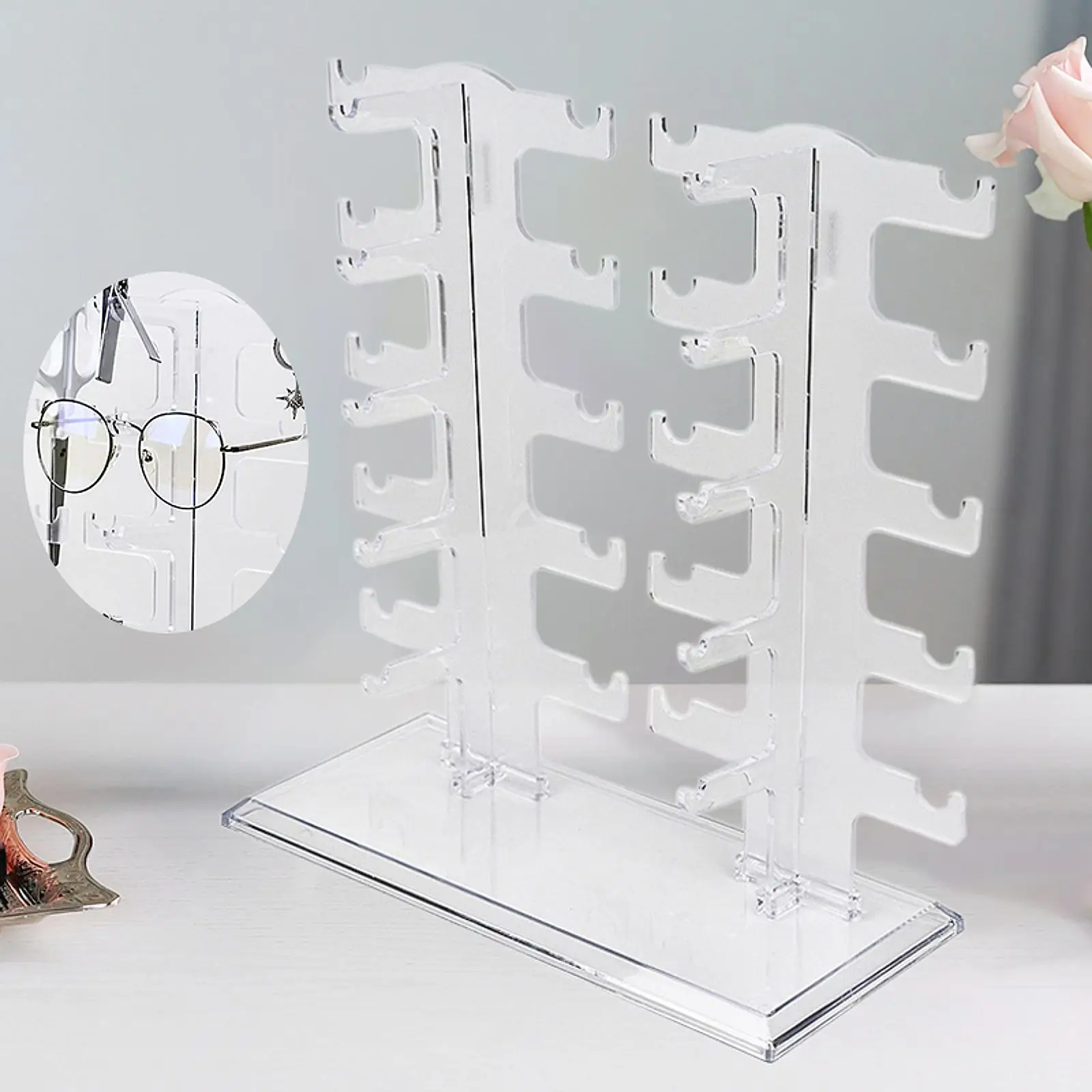 

Glasses Display Stand Sunglasses Holder for Selling Countertop Living Room