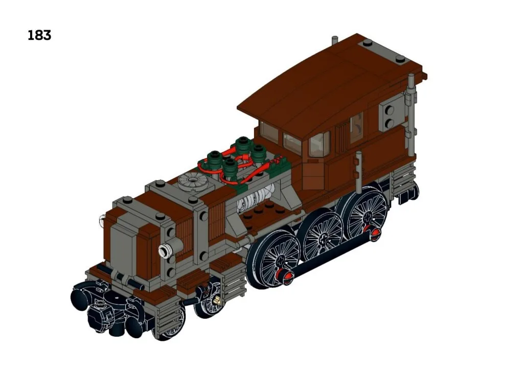 Kids Toys 414 PCS MOC High-TechClass Locomotive Train Modular Building Blocks Transportation Vehicles Block Model c5620