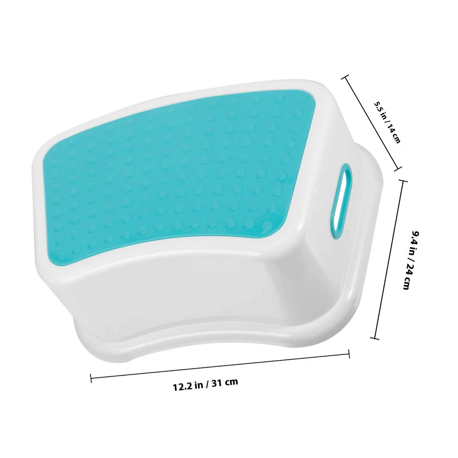 1Pcs Toilet Footstool Plastic Bathroom Stool Anti-Slip Potty Step Stool Kids Home Toilet Chair Footrest