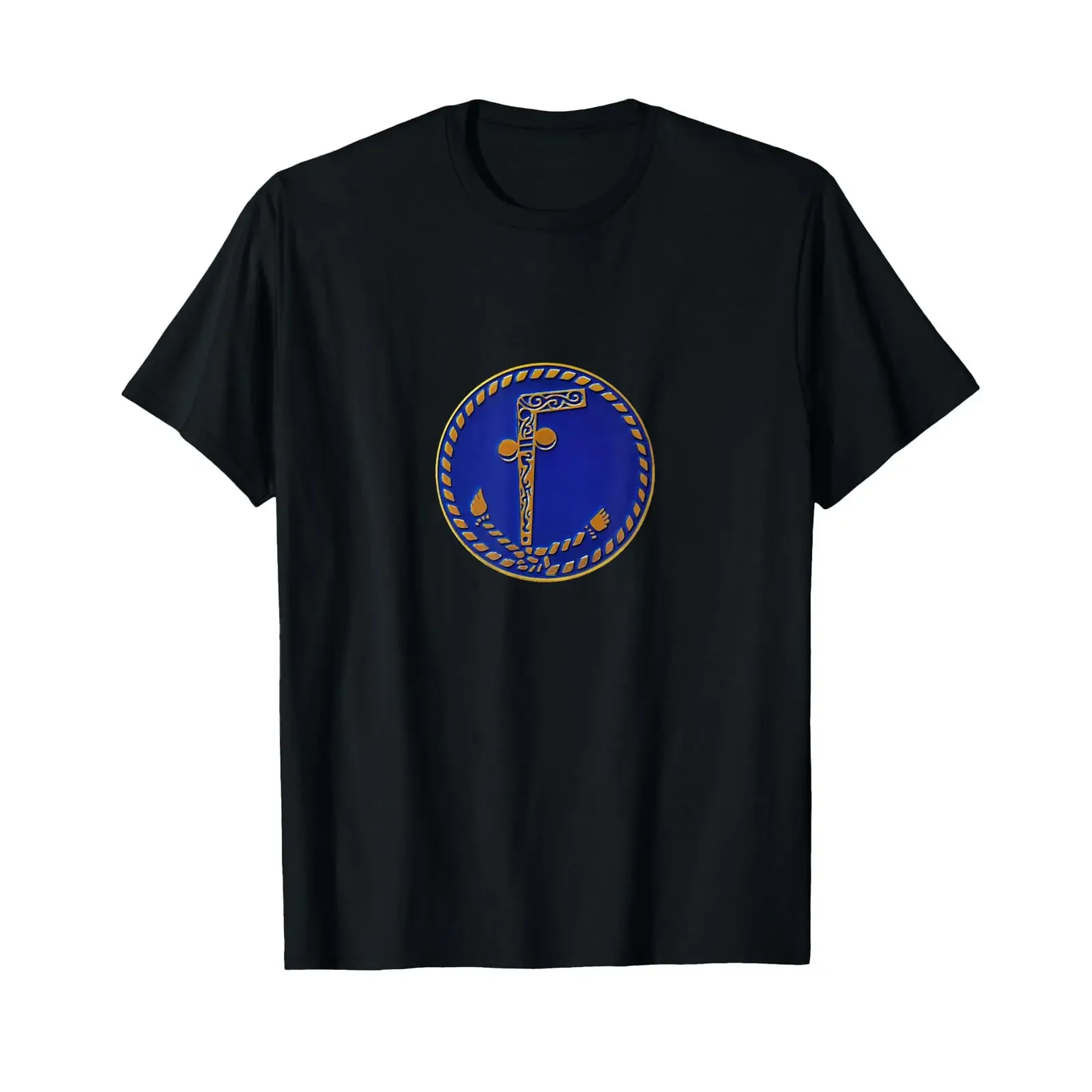 Tubal Cain Freemason Masonic Cabin Walking Stick T Shirt vintage Washed Soft Unisex homme Slightly Casual designer clothes