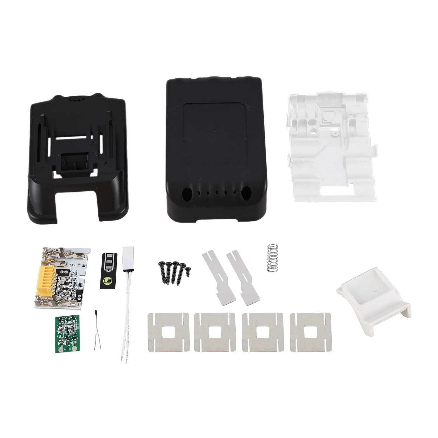 

Replacement for Makita 18V BL1850 BL1830 Battery Case Kit with PCB Circuit Board LED Indicator Power Tools Battery Case