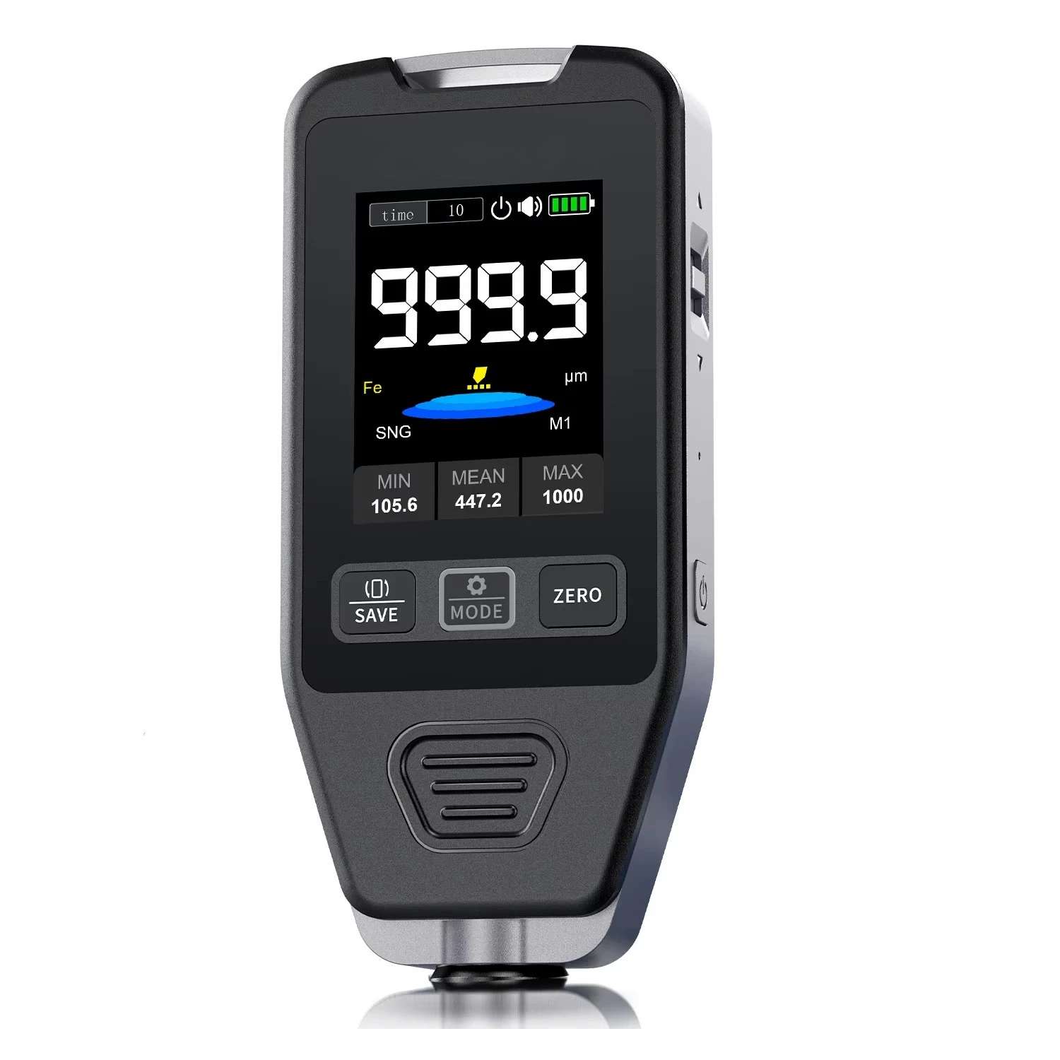 

Rechargeable Car Paint Tester with 3 Modes Coating Thickness Gauge 0-1400um