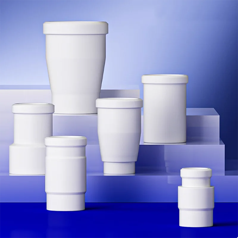 

Micro-screw evaporation connector tetrafluoroethylene adapter upper grinding port lower thread port acid and alkali resistance