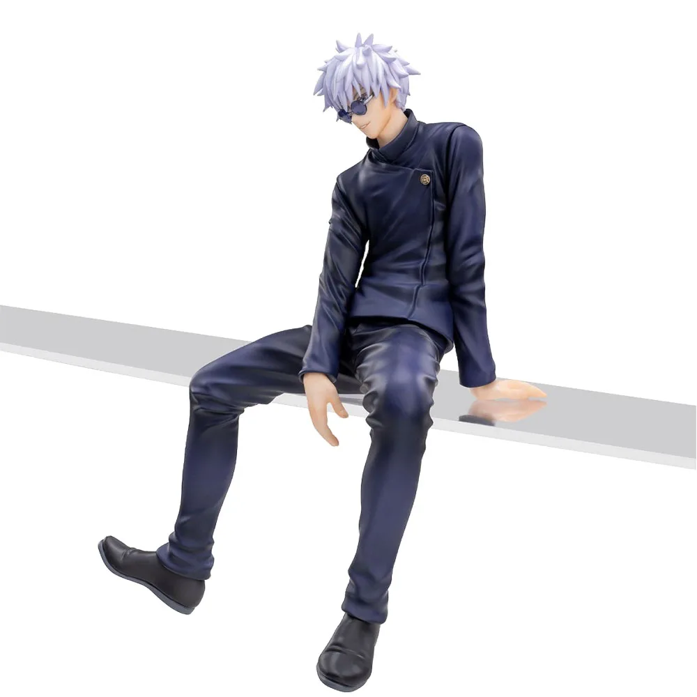 17 センチメートル五条悟呪術廻戦フィギュアアニメヌードルストッパーアニメーションモデルアートワークおもちゃギフトコレクション装​​飾装飾品 PVC