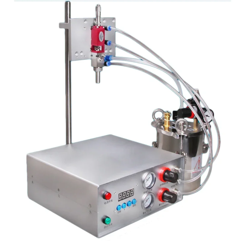 High-frequency spray dispensing valve,adhesive atomizing valve,spray dispensing valve kit,MY-3810D micrometer-level fine adjustm