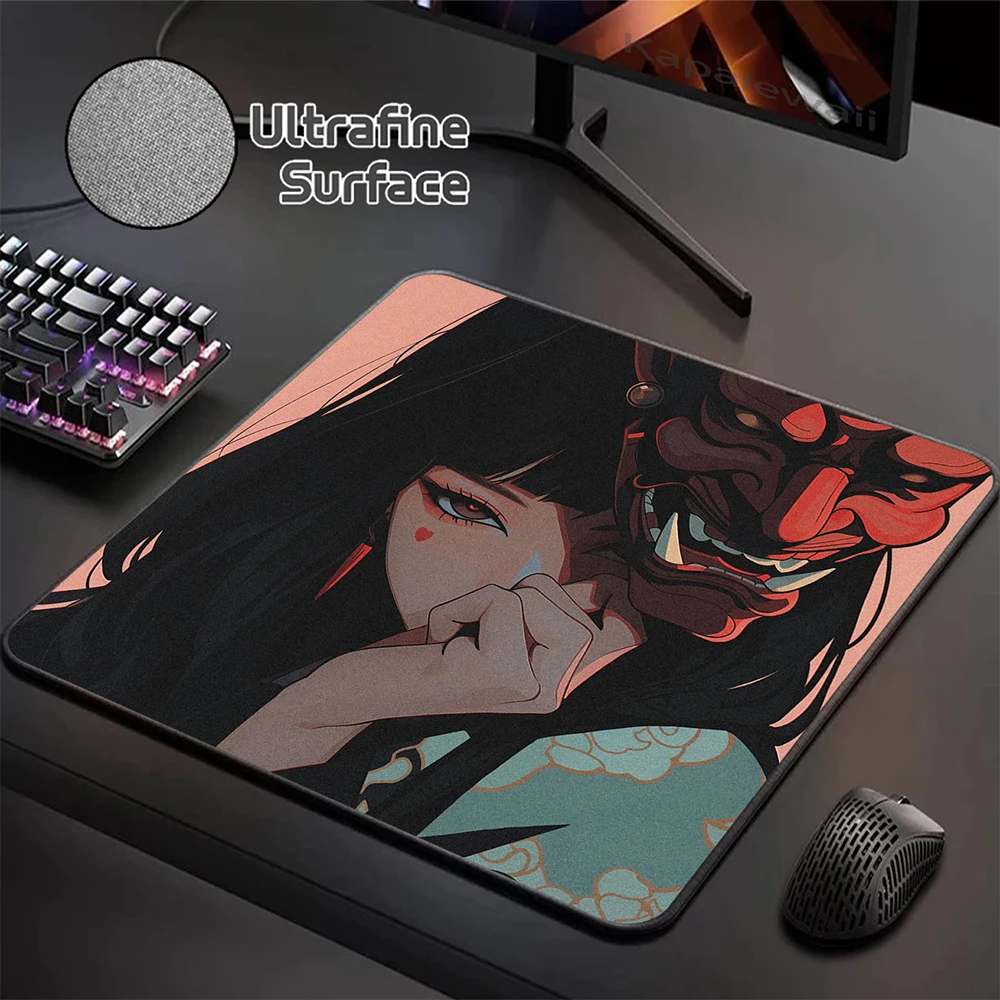 Ultrafine Surface Mouse Pad 400X450MM Japanese Aniem Girl Mousepad Desk Mat Gamer Keyboard Pads Gaming Accessories Mousepads