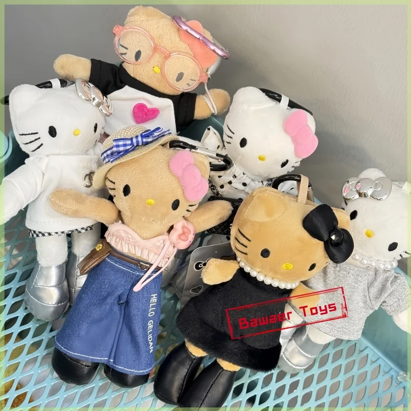 

Длинные ноги Kitty Cat Плюшевая подвеска Cute Kitty Cat Разнообразие одевания Love Брелок Школьный рюкзак Подвесной подарок для девочки Тенденция Плюшевая игрушка