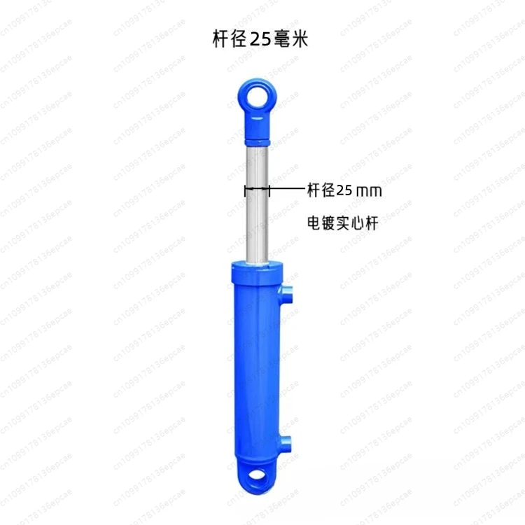 Welding Engineering Horizontal Heavy Duty Hydraulic Cylinder Flange Electric Hydraulic Cylinder Forklift Hydraulic Oil