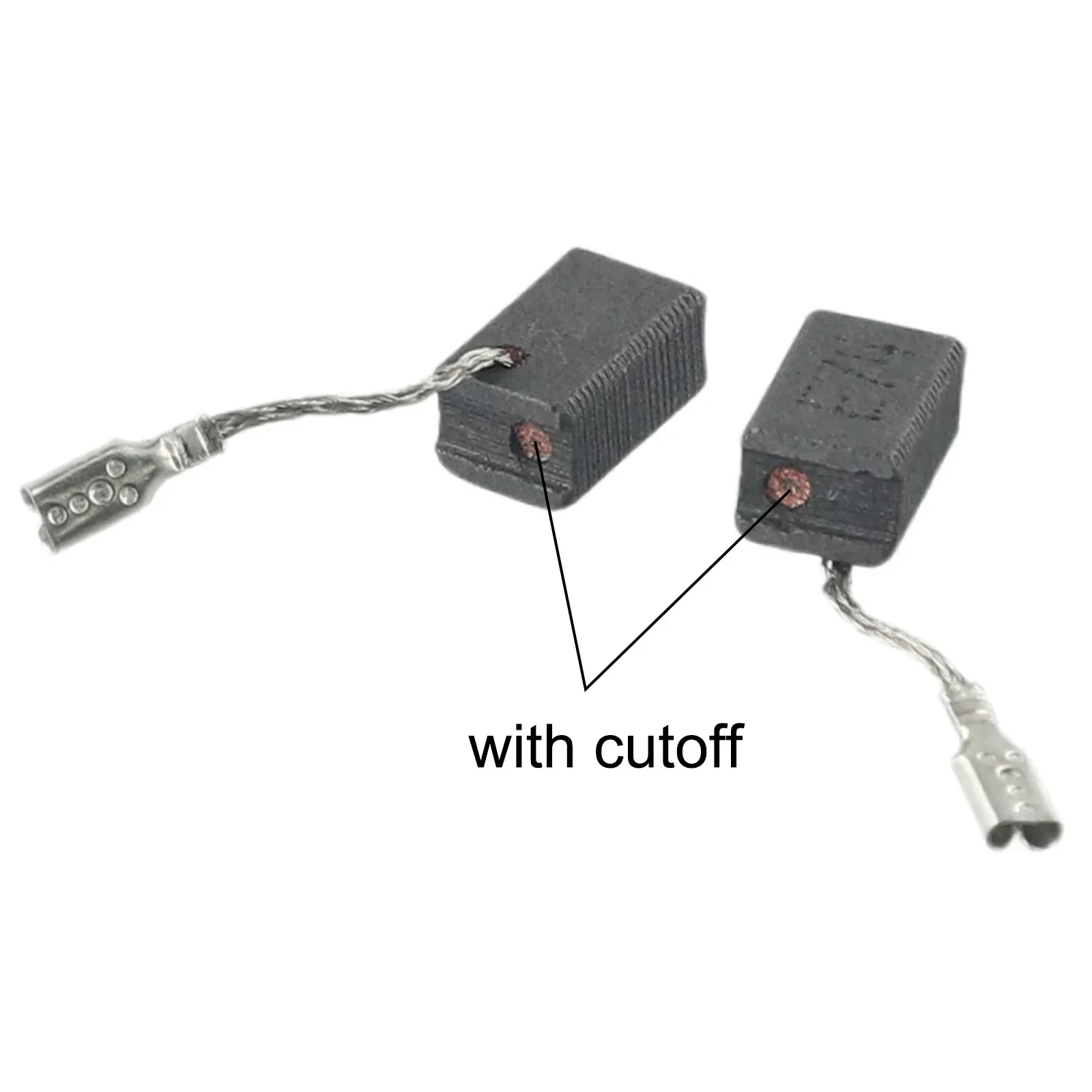 With Cutoff Carbon Brush Long Service Life 2pcs Parts Replacement 6.5*8*14mm Accessories Carbon Fine Workmanship