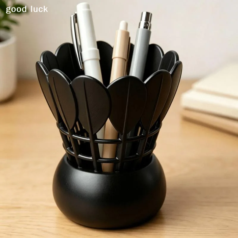 Answer3D Printed Badminton Shuttlecock Pen Holder Creative Stationery Box For Office Home Decor