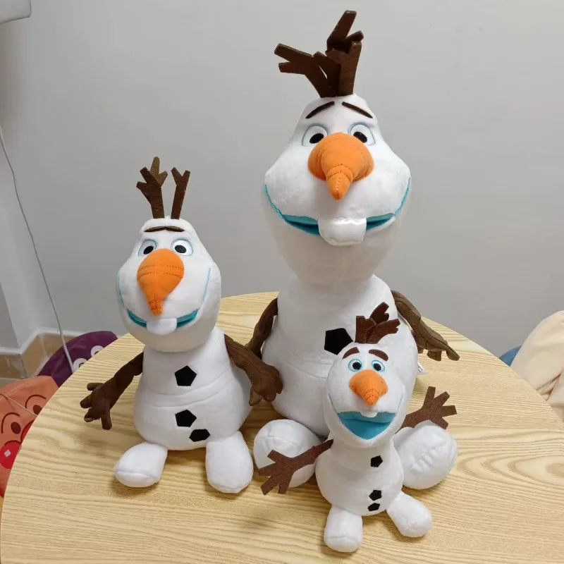 Disney Frozen Snow Treasure Snowman Plush Toy Cute Doll Children Boys and Girls Birthday Christmas Gift Creative Personality