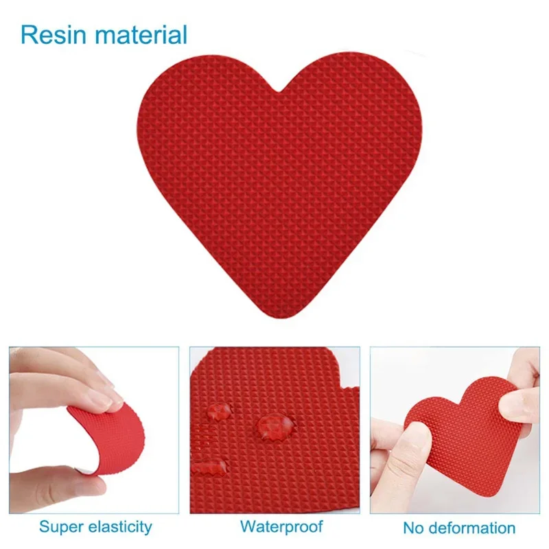 Rubber Forefoot Pads for Women High Heel Sole Protector Non-Slip Sticker Self-Adhesive Shoe Mat Wear-Resistant Bottom Care Patch