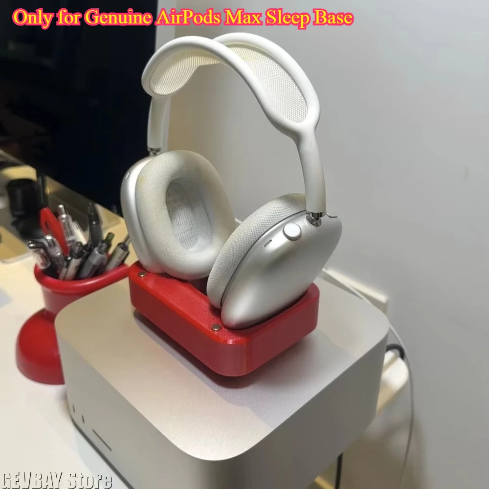 Only for Genuine AirPods Max Sleep Base - 3D Printing Deep Sleep Magnetic Bracket Desktop Storage
