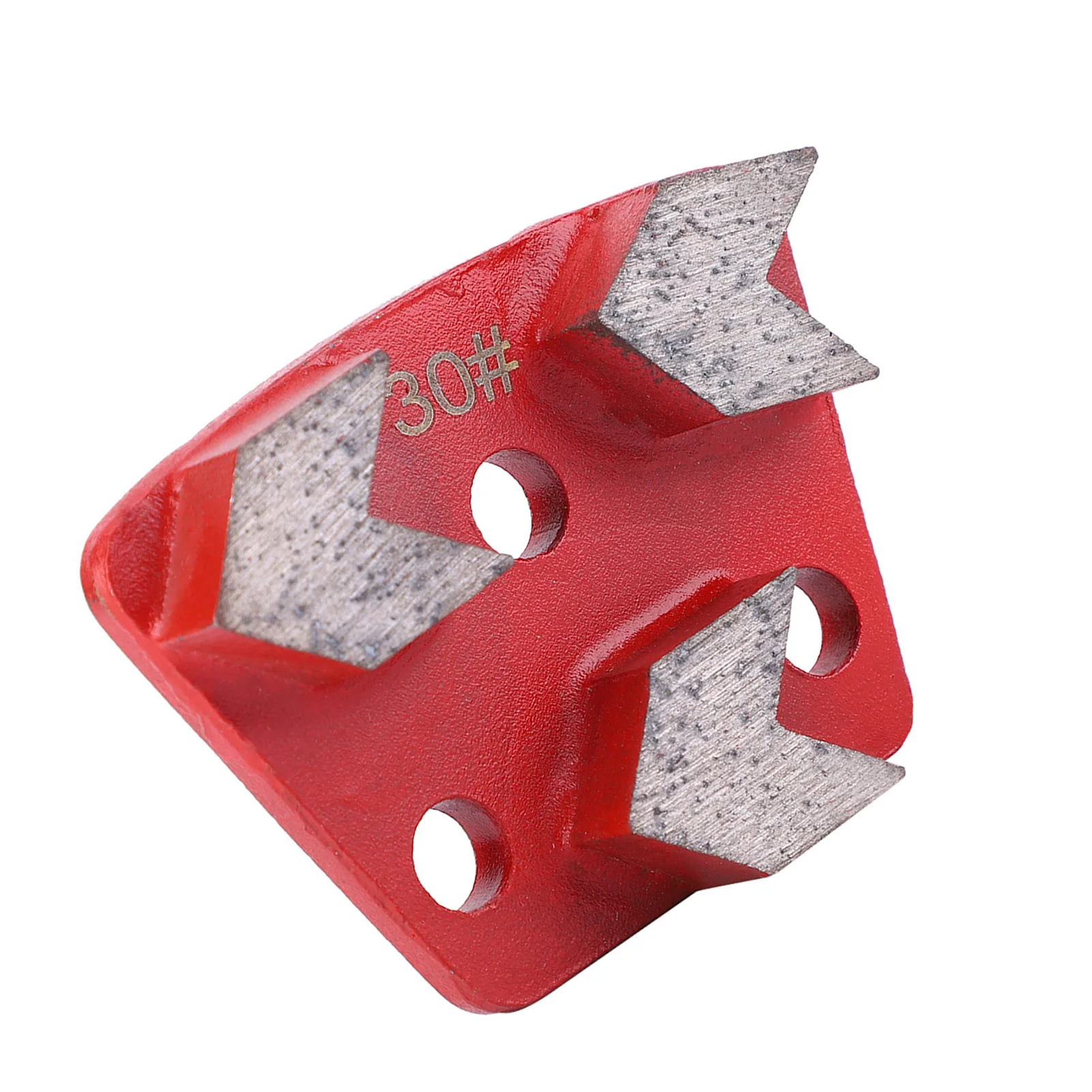 3 قطعة قرص وسادة طحن أرضية الماس شبه المنحرف # 30 حبيبة معدنية مكشطة شبه منحرف طحن الماس