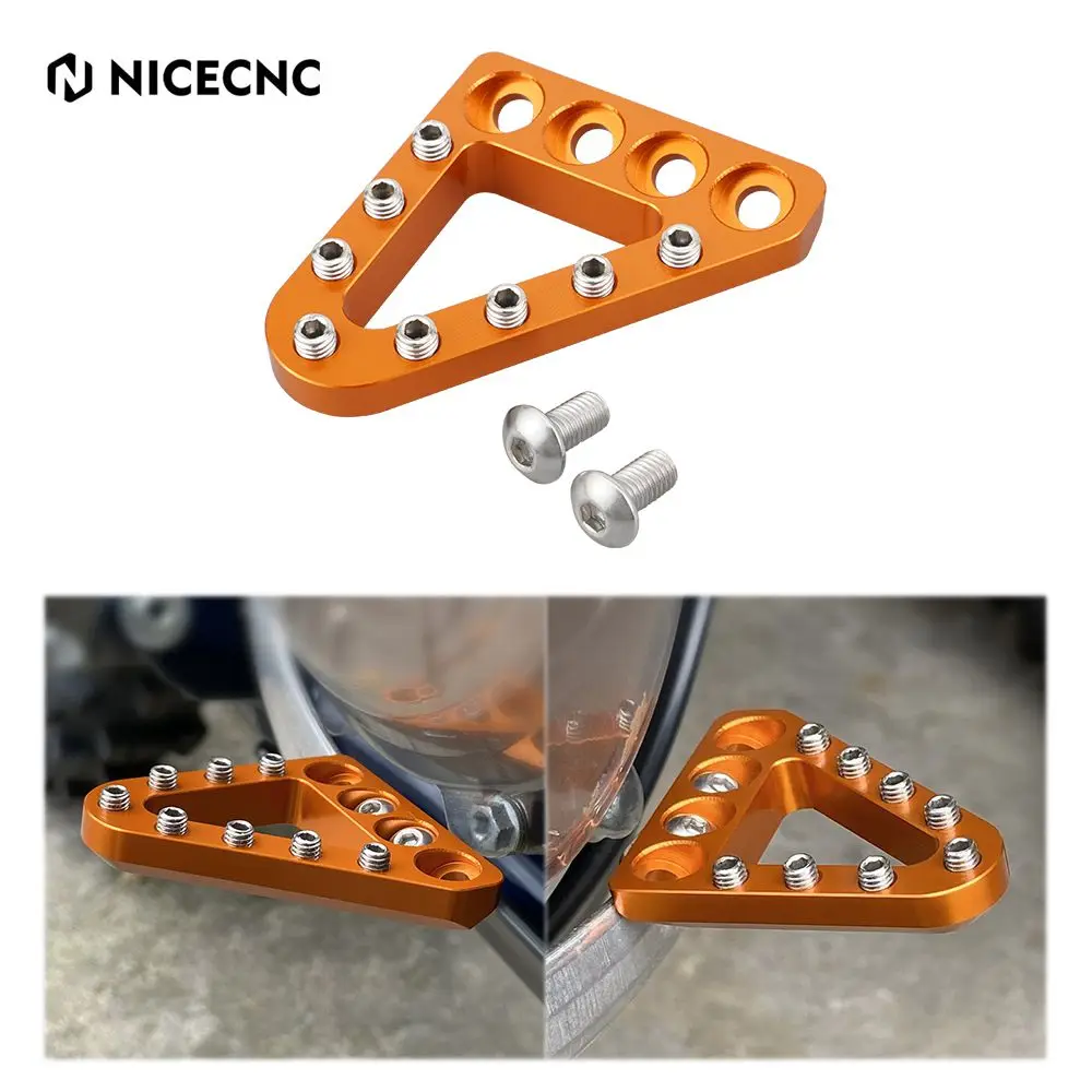 

NICECNC Enlarged Adjustable Brake Pedal Tip For KTM EXC 300 TPi Six Days Husqvarna TE300 2017-2022 GasGas EC300 EC250 2021 2022