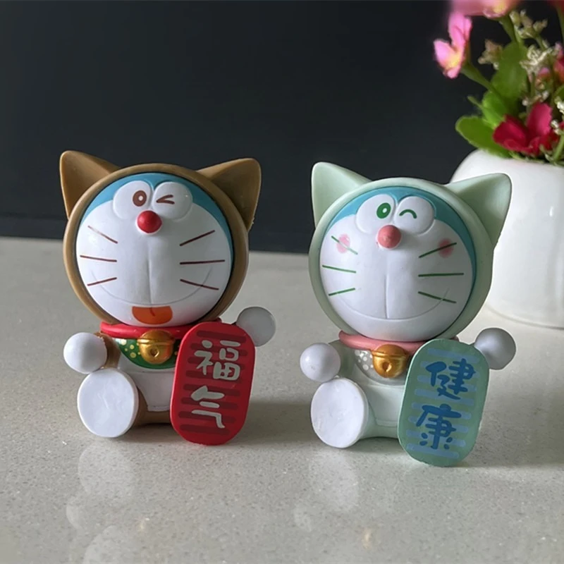 Doraemon Home and Car Decorations Nobi Nobita Big G Action Figure Console Decoration Birthday Present Collectibles