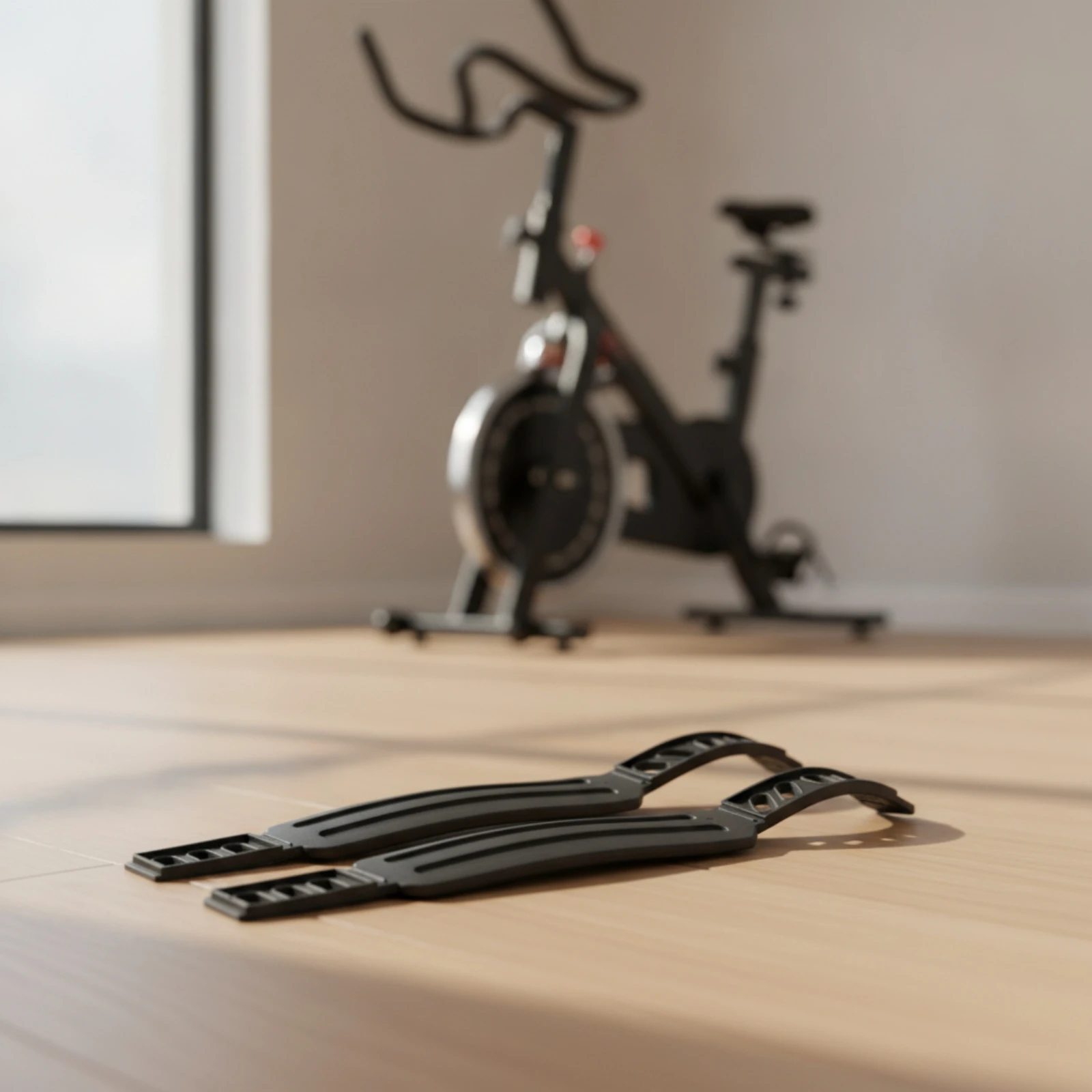 Correas de Goma para Pedales de Bicicleta, Perforadas y Resistentes, para Entusiastas del Fitness, Gimnasio en Casa, Clases de Ciclismo Indoor