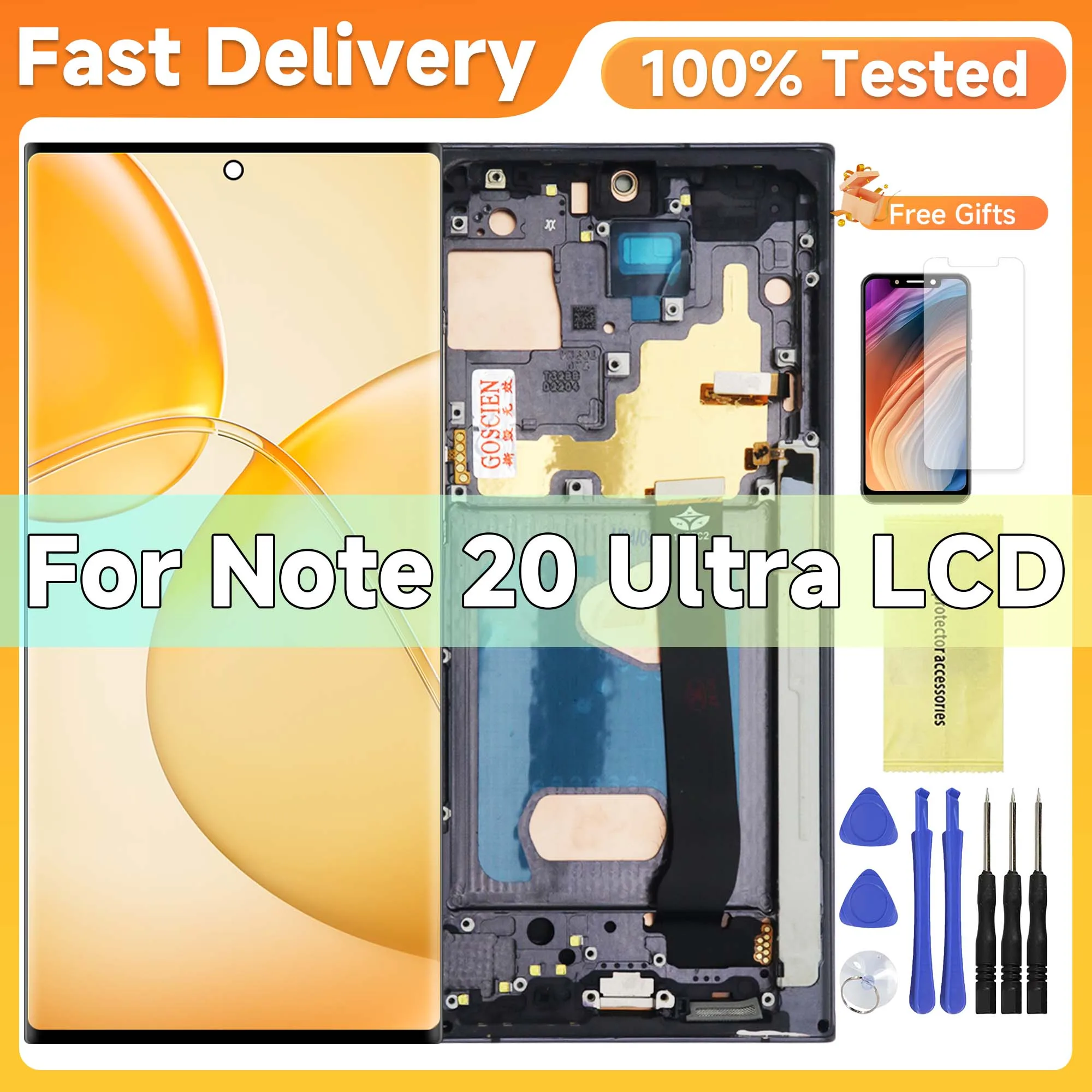 new-tft-672-lcd-note-20-ultra-with-frame-lcd-for-samsung-galaxy-note-20-ultra-5g-n986b-n985-touch-screen-digitizer-assembly