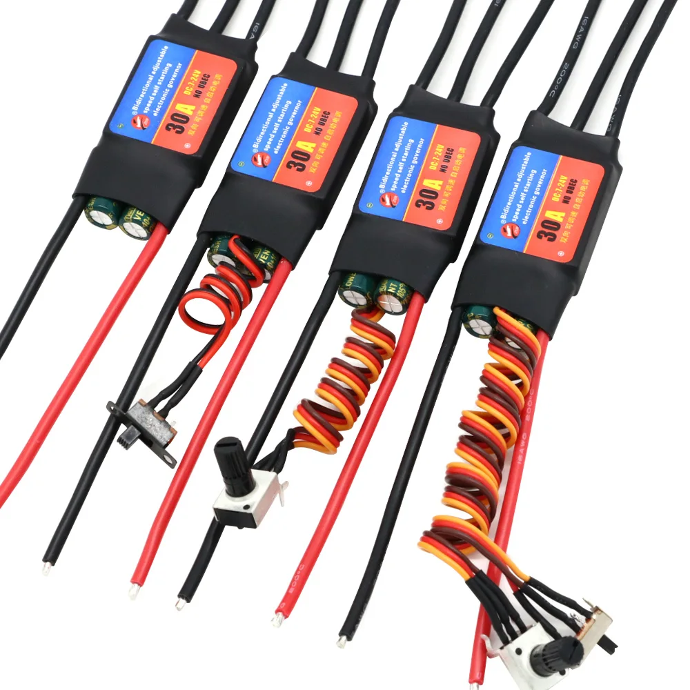 ZMR 2-6S 30A 60A ESC obousměrný sebe startovní bezuhlíkový elektrický nařízení rychlost regulátor ESC pro DIY nástroje