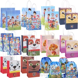 PAW Patrol Paper Gift Bags Birthday Decor dog skye candy Bag Patrol paw Biscuit Package PAW Patrol Favors Party Supplies