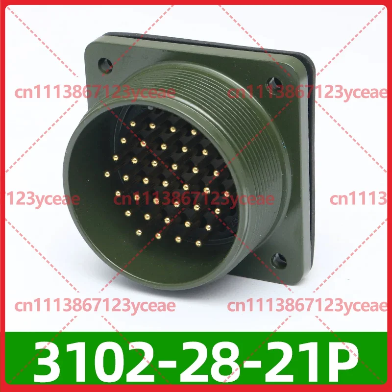 For Industrial Equipment, 5015 Waterproof Circular Aviation Connector 37 Pin, MS3106A28-21S MS3102A28-21P Plug Socket