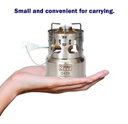IWALKER G43 G43S Camping Stove Outdoor Gasolin e Stove Burner Silent Burner for Travel Picnic Emergency