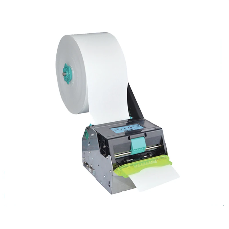 

110mm 4 Inch Embedded Kiosk Thermal Ticket Printer BK-T6112 Auto-cutter & Presenter Used for Self Service Kiosk Vending Machines