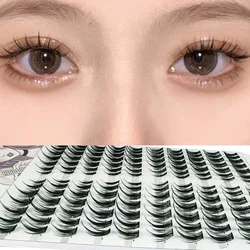 1 Box/140 Bündel Nerz Wimpern 3d natürliche russische individuelle Wimpern verlängerung Wimpern Cluster Make-up-Tool Wimpern Großhandel