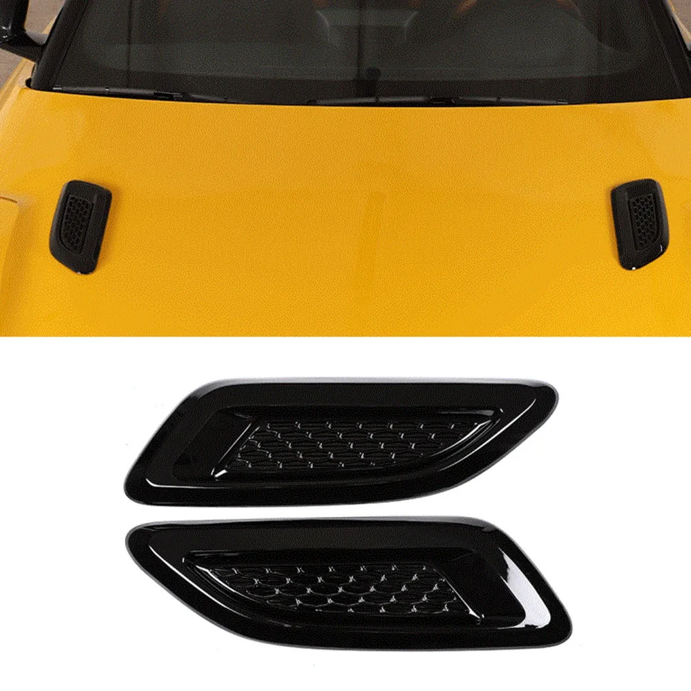 Car Air Flow Intake Hood, saída Vent Trim, tampa decorativa para Toyota Supra A90