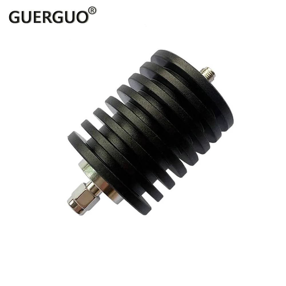 25W SMA RF coaxial Power plug Male to jack Female 50ohm SMA Type Attenuator DC-3Ghz/4Ghz 1/2/3/5/6/10/15/20/30DB/40DB