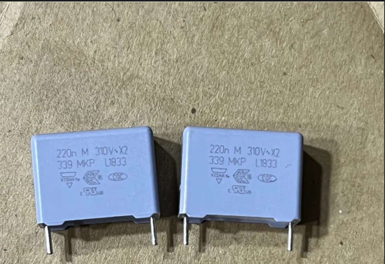 

10 шт./лот пленочный конденсатор MKP339 X2 220NF 310 В переменного тока 224 0,22 мкФ 20% 17,4*6,8*13,2 P15 мм
