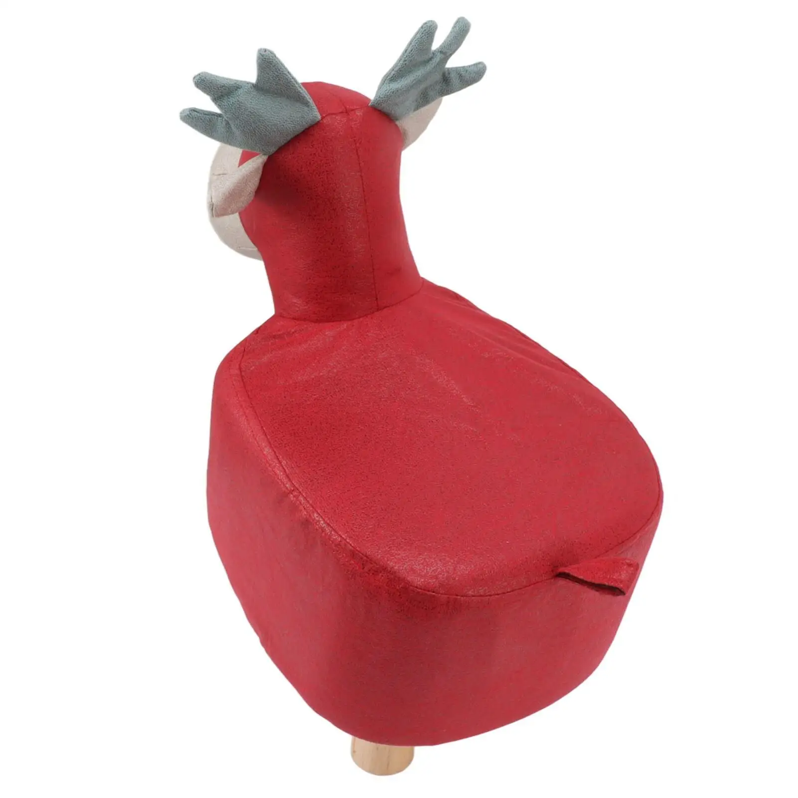 Giraffe Shaped Soft Footstool for Kids Non Slip Animal Design Small Stool for home Use