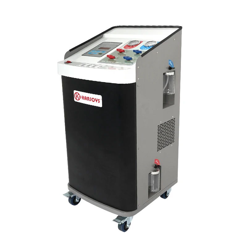 

Manually Operated AC Air Conditioner Refrigerant Recovery Machine Gas Filling Machine R134A Car Maintenance Equipment