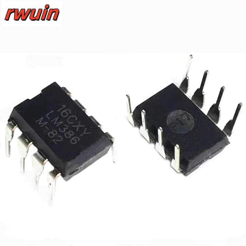 10PCS LM386 LM386N-1 Op Amp/Audio Amplifier LM386N Direct DIP-8