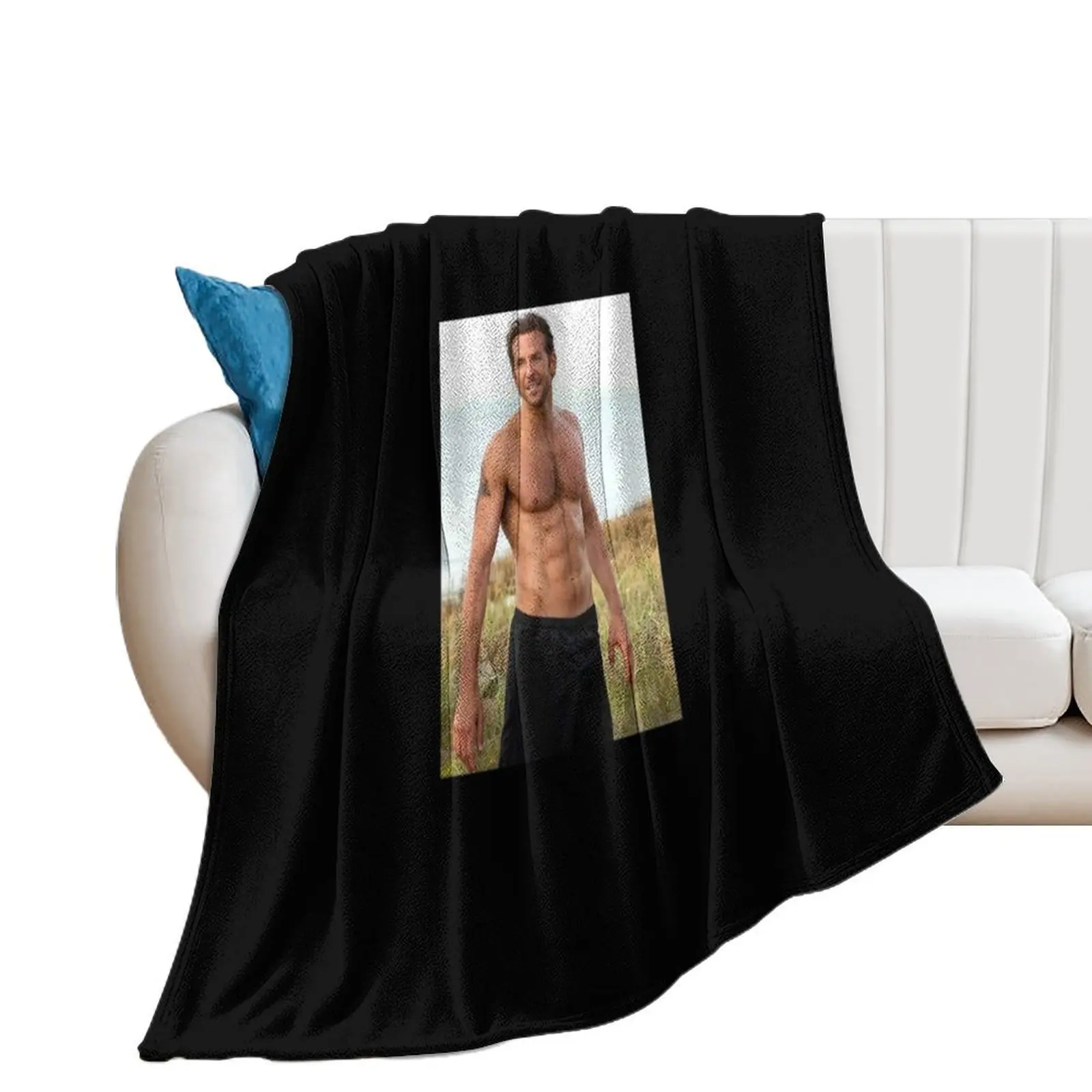 BRADLEY COOPER Actor Throw Blanket For Sofa Thin Decorative Beds Blankets