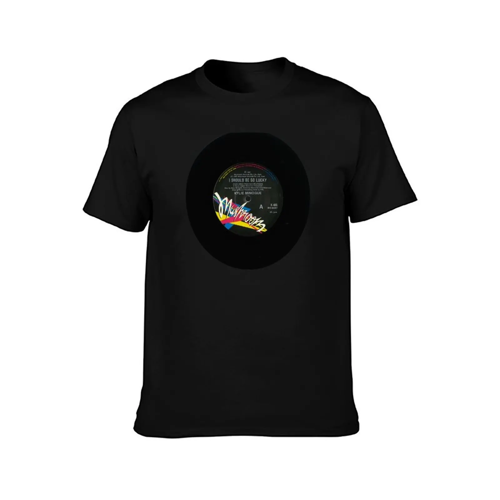 Lucky Aussie 7 T-Shirt, Summer Casual Cotton Tee, Oversized Streetwear Tops, Vintage Graphic Print, Loose Fit Short Sleeve