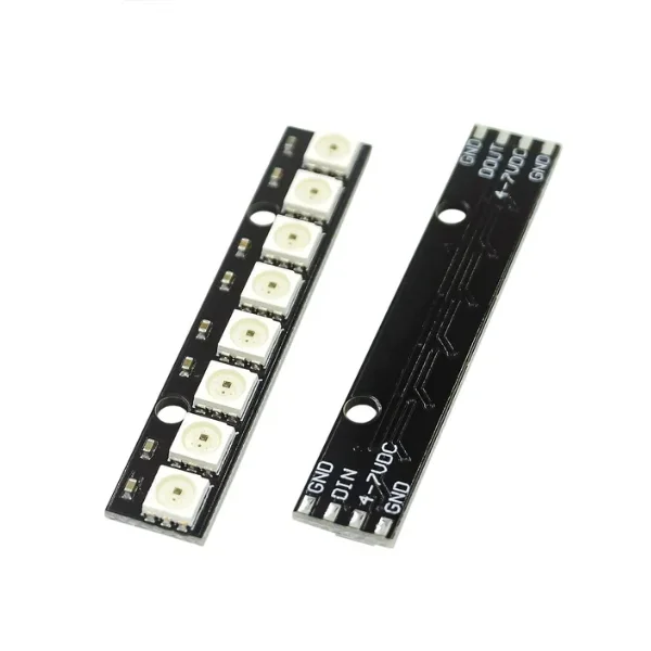 Hongtai Technology 8-bit WS2812 5050 RGB LED built-in full-color driver color light development board module