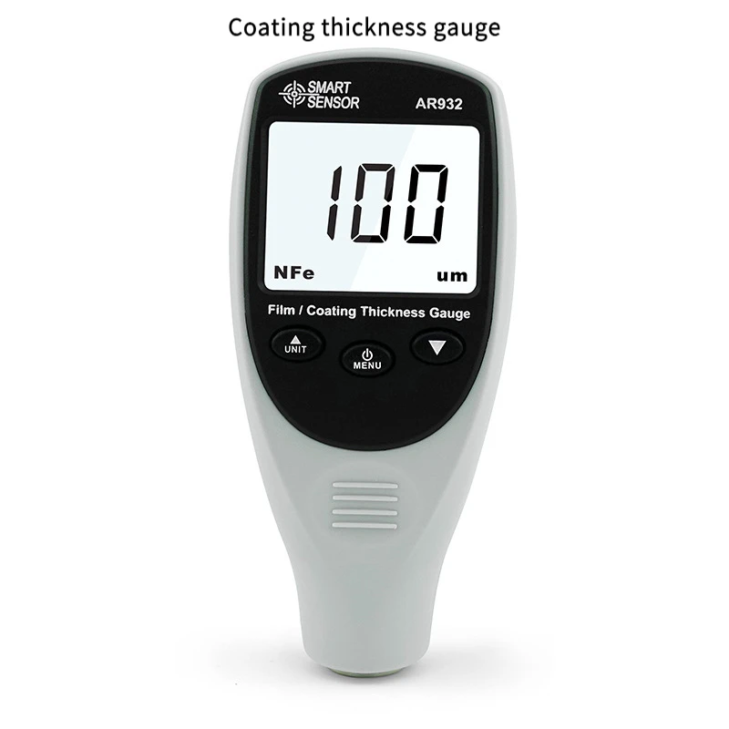 

CEM AR932 Coating Thickness Gauge - Dual-Mode for Automotive Paint, Film, Zinc on Ferrous & Aluminum Substrates