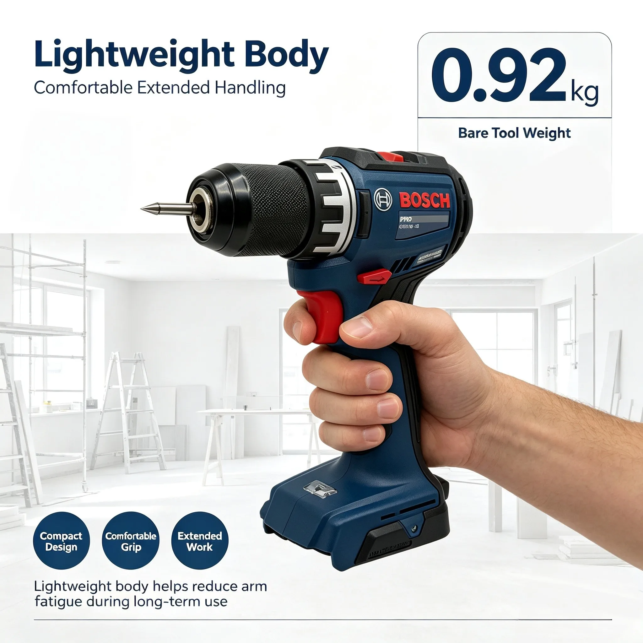 Bosch GSR 18V-52 Compact 18V Power Drill Driver Bare Tool No Battery
